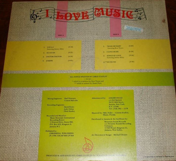 back - Marcia Griffiths - I Love Music