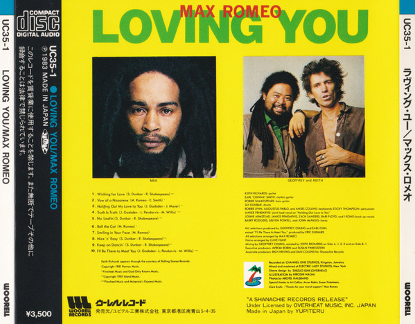 back - Max Romeo - Loving You