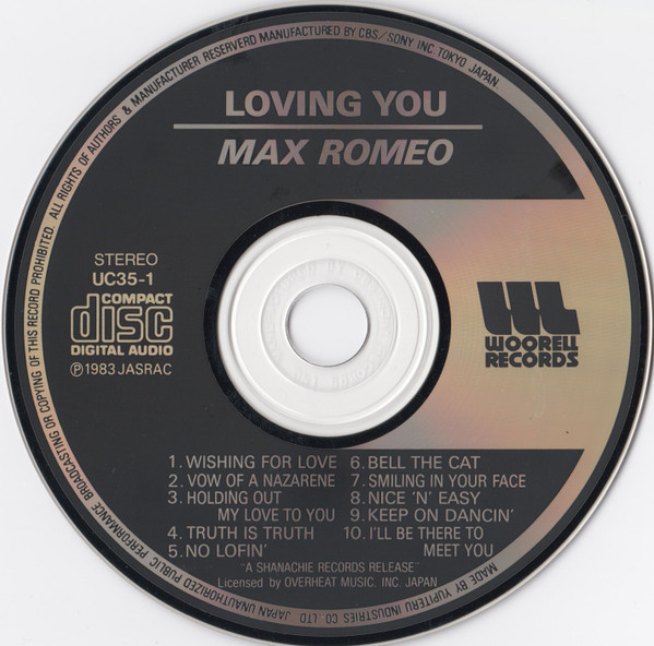 label - Max Romeo - Loving You