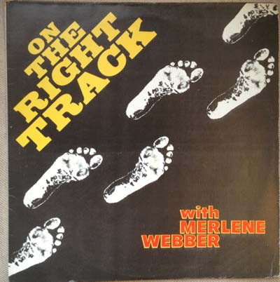 Merlyn Webber - On The Right Track album cover