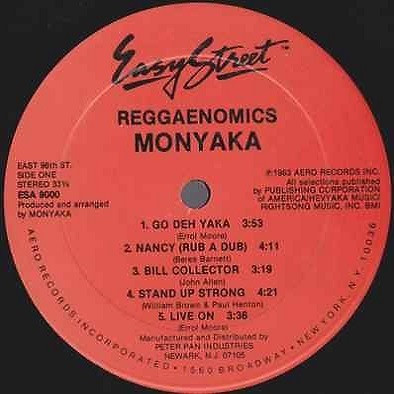 Easy Street label artwork