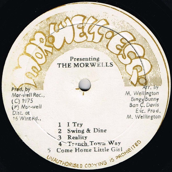 label - The Morwells - Presenting The Morwells