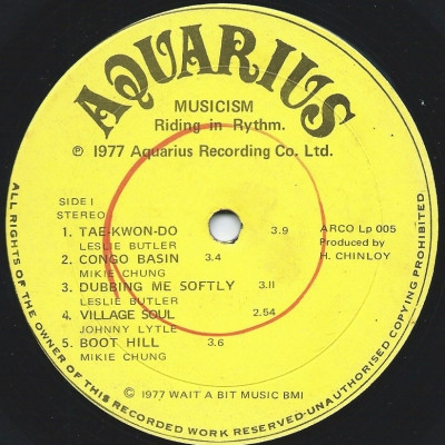 label - Musicism - Riding In Rhythm