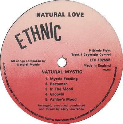 label - Natural Mystic - Natural Love
