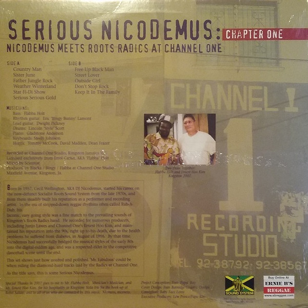 back - Nicodemus - Serious Nicodemus : Nicodemus Meets Roots Radics At Channel One Volume One