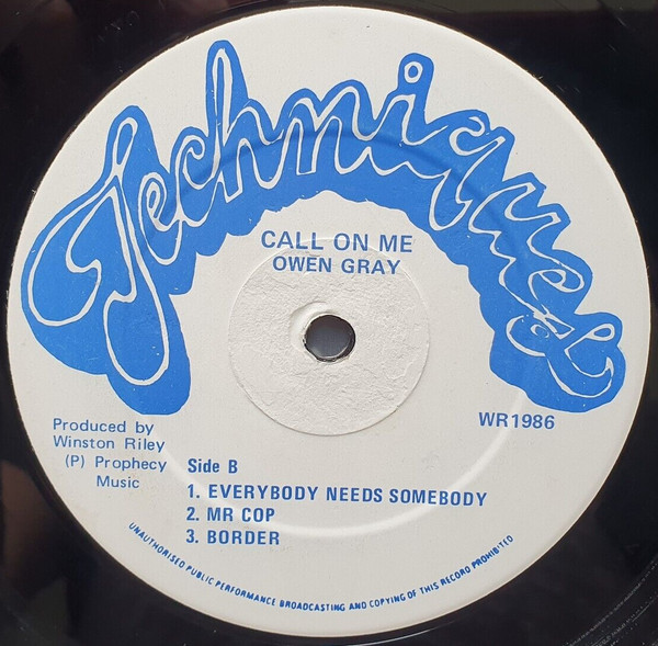 label - Owen Gray - Call On Me