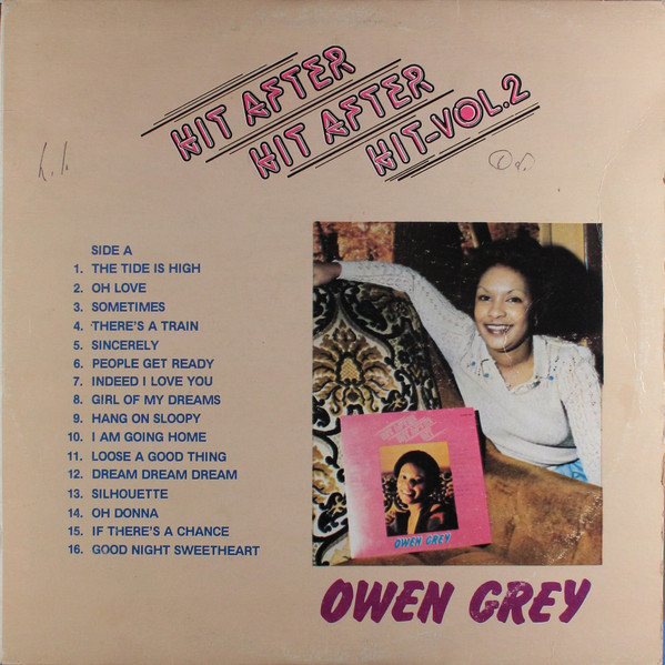 Owen Gray - Hit After Hit After Hit - Vol. 2 album cover