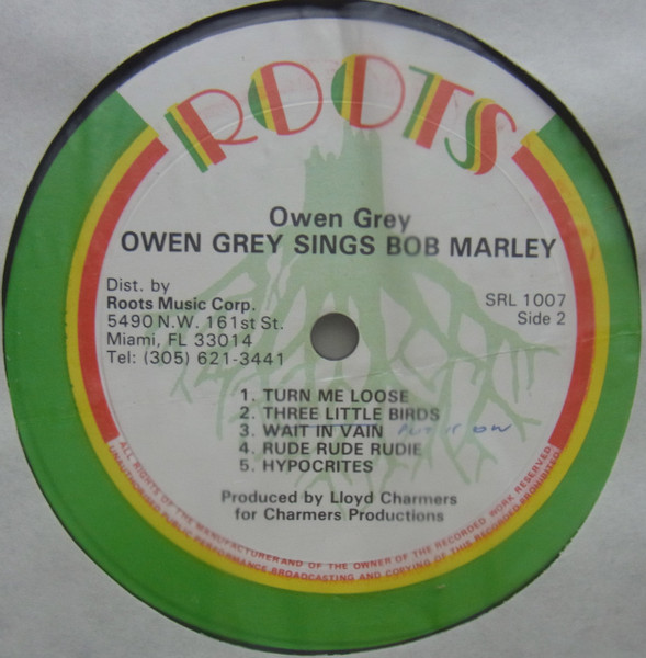 Roots label artwork