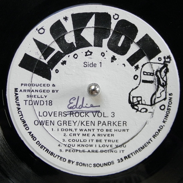 label - Owen Gray And Ken Parker - Lovers Rock Volume 3
