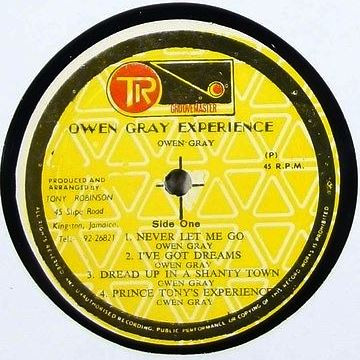 label - Owen Gray - Experience