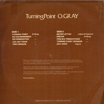 back - Owen Gray - Turning Point