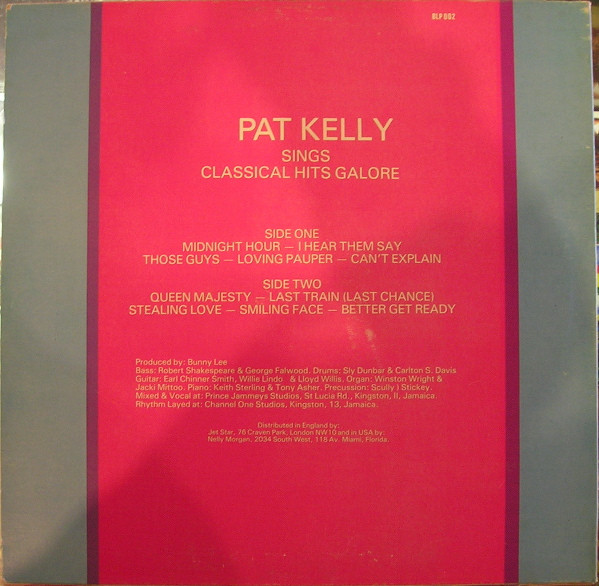 back - Pat Kelly - Sings Classical Hits Galore