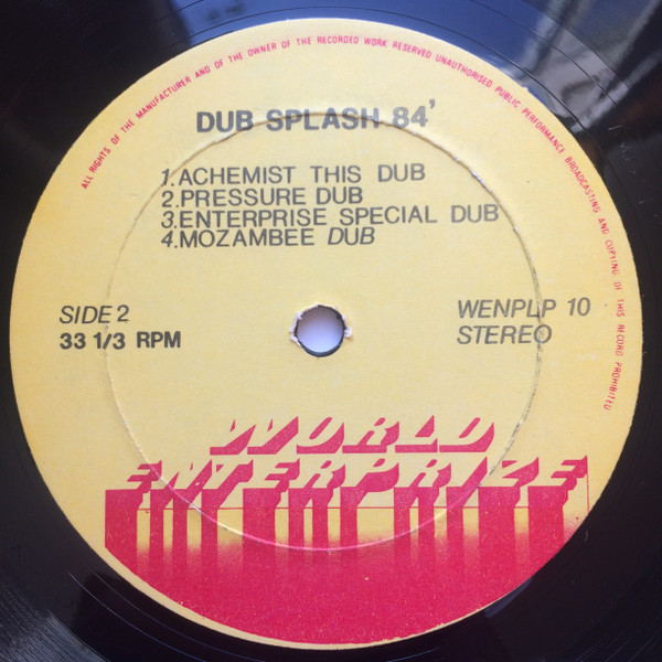 label - Peter Chemist - Dubsplash '84
