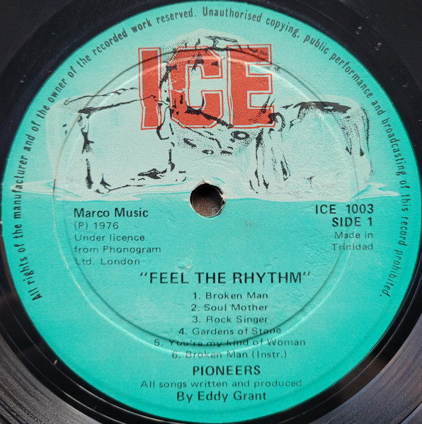 label - The Pioneers - Feel The Rhythm