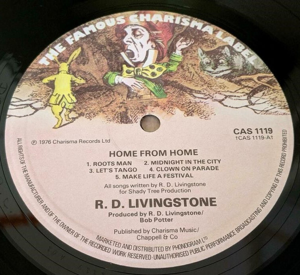 label - R.D. Livingstone - Home From Home