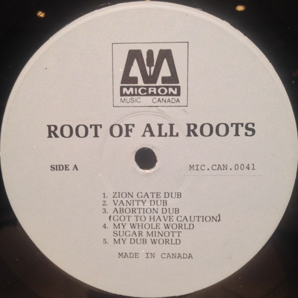 label - Various Artists - Root Of All Roots