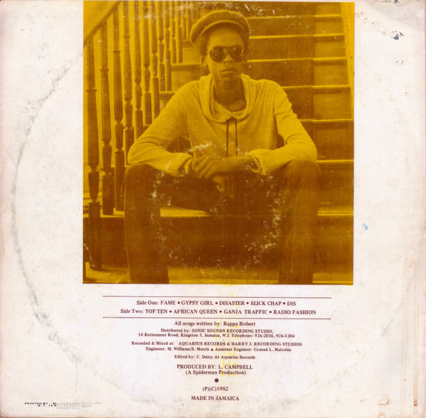 back - Rappa Robert - Come In A Dis!
