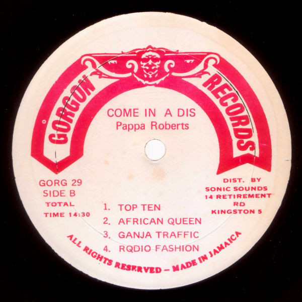 label - Rappa Robert - Come In A Dis!