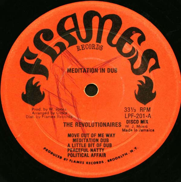 The Revolutionaries - Meditation In Dub album cover