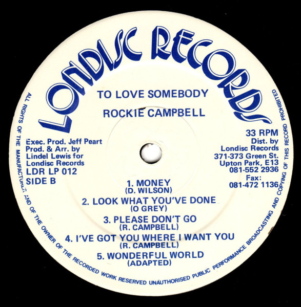 inner - Rocky Campbell - To Love Somebody