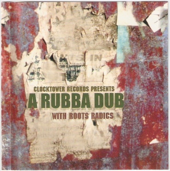 Jah Thomas & The Roots Radics - A Rubba Dub album cover