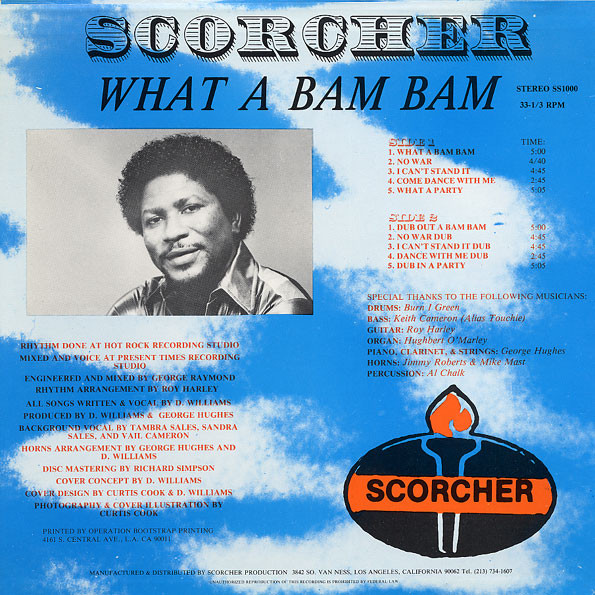 back - Scorcher - What A Bam Bam