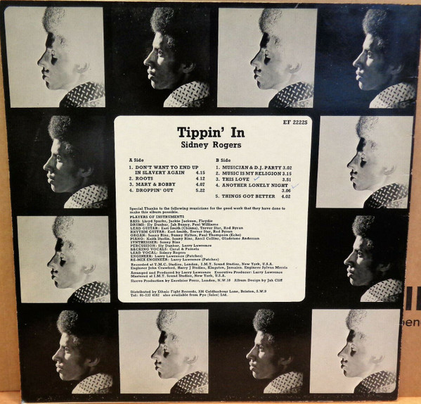 back - Sidney Rogers - Tippin' In