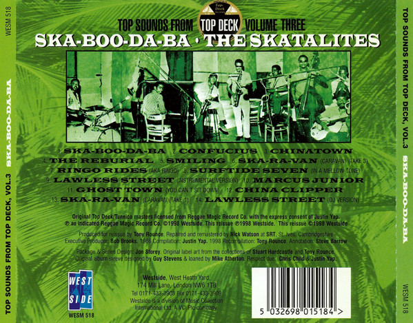 back - The Skatalites - Ska Boo-Da-Ba (Top Sounds From Top Deck)