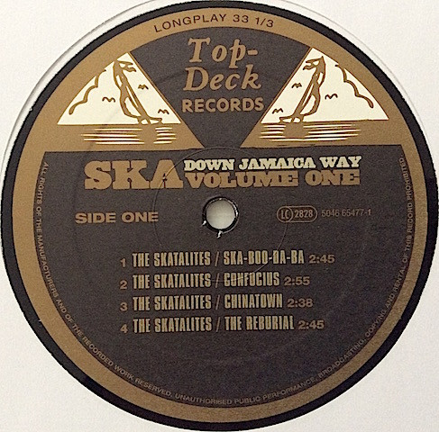 Top Deck label artwork