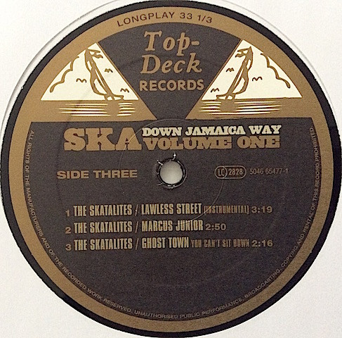 label - The Skatalites - Ska Boo-Da-Ba (Top Sounds From Top Deck)