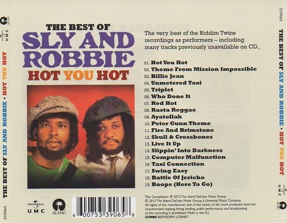 back - Sly Dunbar & Robbie Shakespeare - The Best Of Sly And Robbie - Hot You Hot