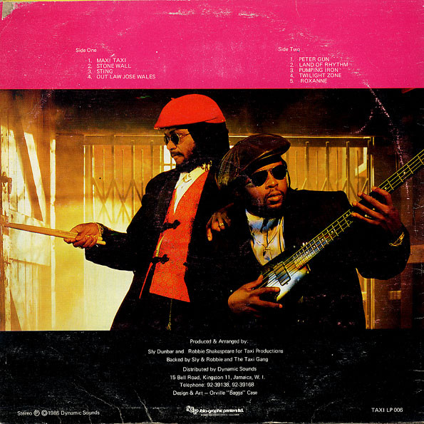 back - Sly Dunbar & Robbie Shakespeare - The Sting