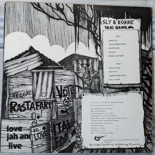 back - Sly Dunbar & Robbie Shakespeare & The Taxi Gang - Taxi Connection