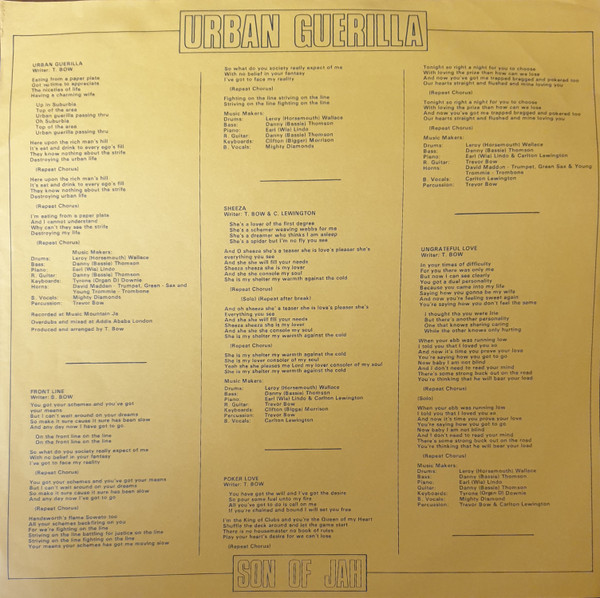 inner - Son Of Jah - Urban Guerilla