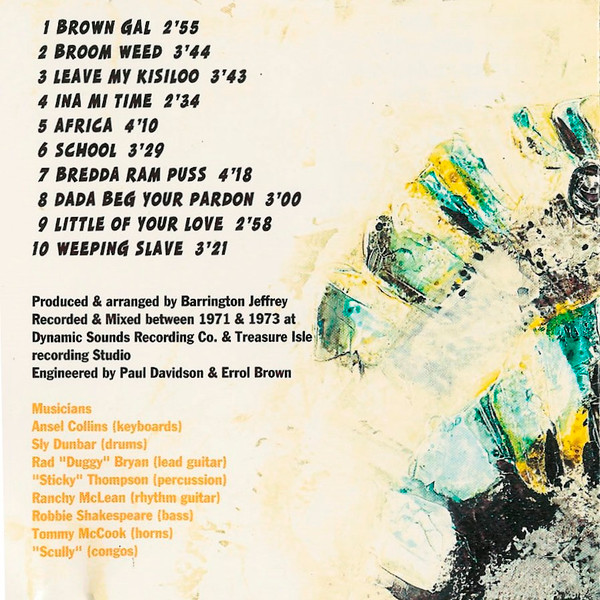 back - Stanley & The Turbines - Africa
