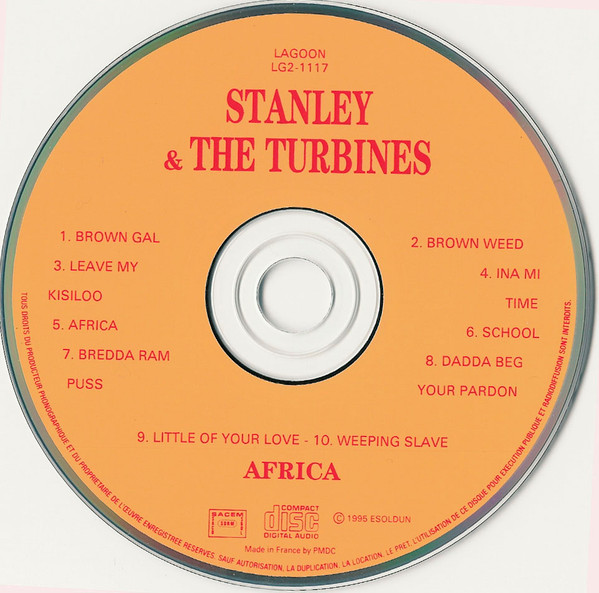 label - Stanley & The Turbines - Africa