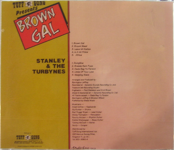 back - Stanley & The Turbines - Brown Gal