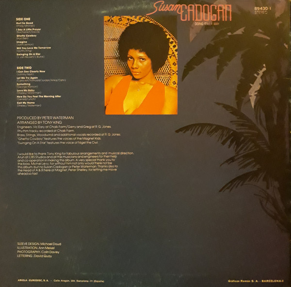 back - Susan Cadogan - Doing It Her Way