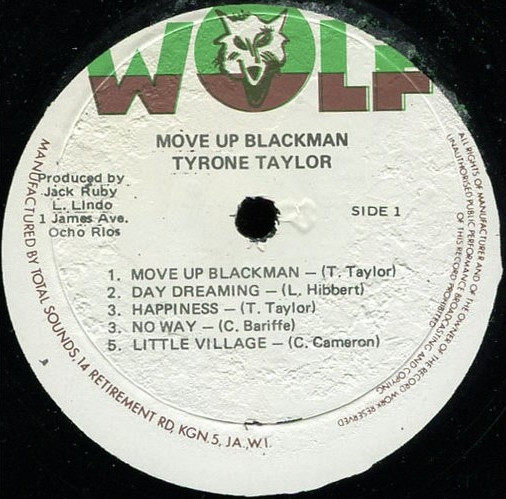 Wolf label artwork