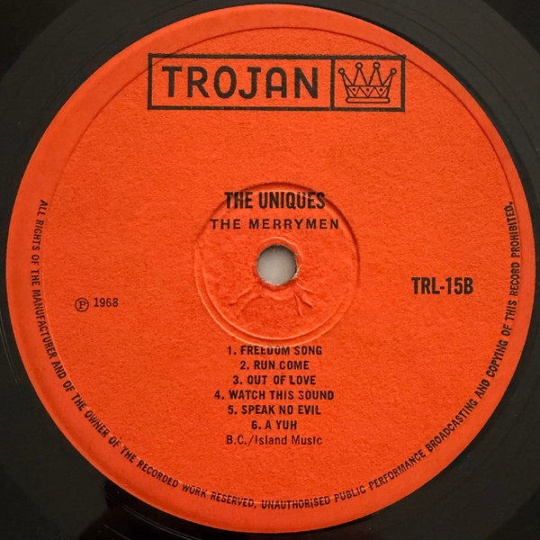 label - The Uniques - Absolutely The...Uniques