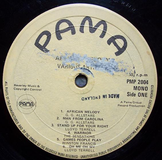 label - Various Artists - African Melody