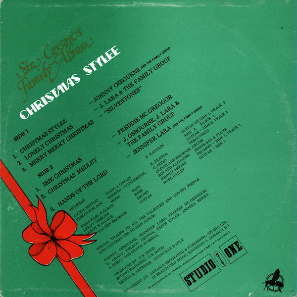 back - Various Artists - Sir Coxson's Family Album Christmas Stylee