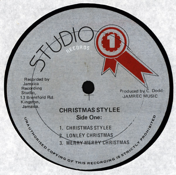 label - Various Artists - Sir Coxson's Family Album Christmas Stylee