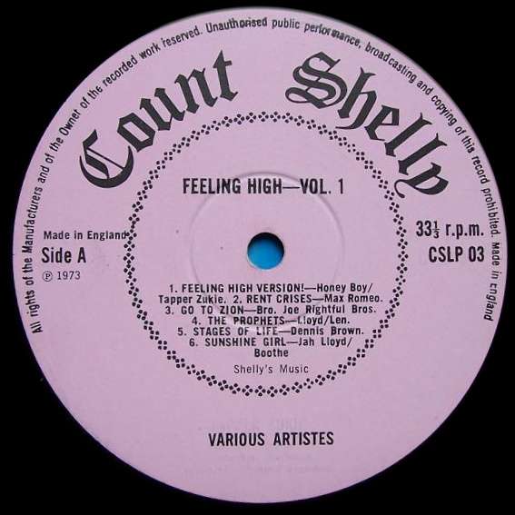 label - Various Artists - Feeling High - Vol. 1