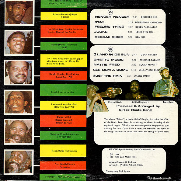 back - Gifted Roots Band - Gifted Roots Band Presents Gifted