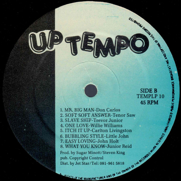 label - Various Artists - History Of Uptempo