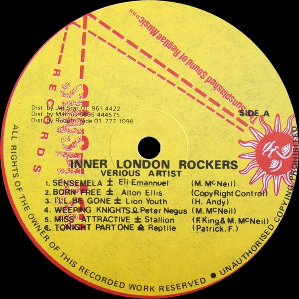 Various Artists - Inner London Rockers album cover