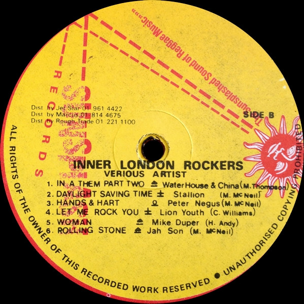 label - Various Artists - Inner London Rockers