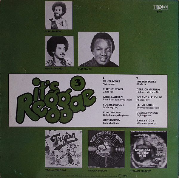 back - Various Artists - It's Reggae 3