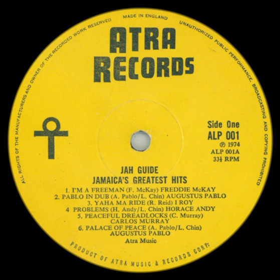 label - Various Artists - Jah Guide, Jamaica's Greatest Hits